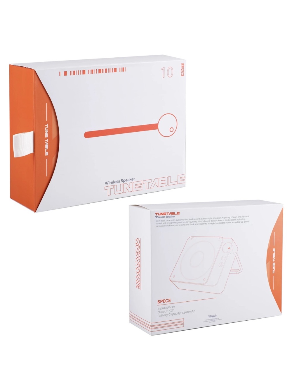 TuneTable Wireless Speaker Box 10 Watt